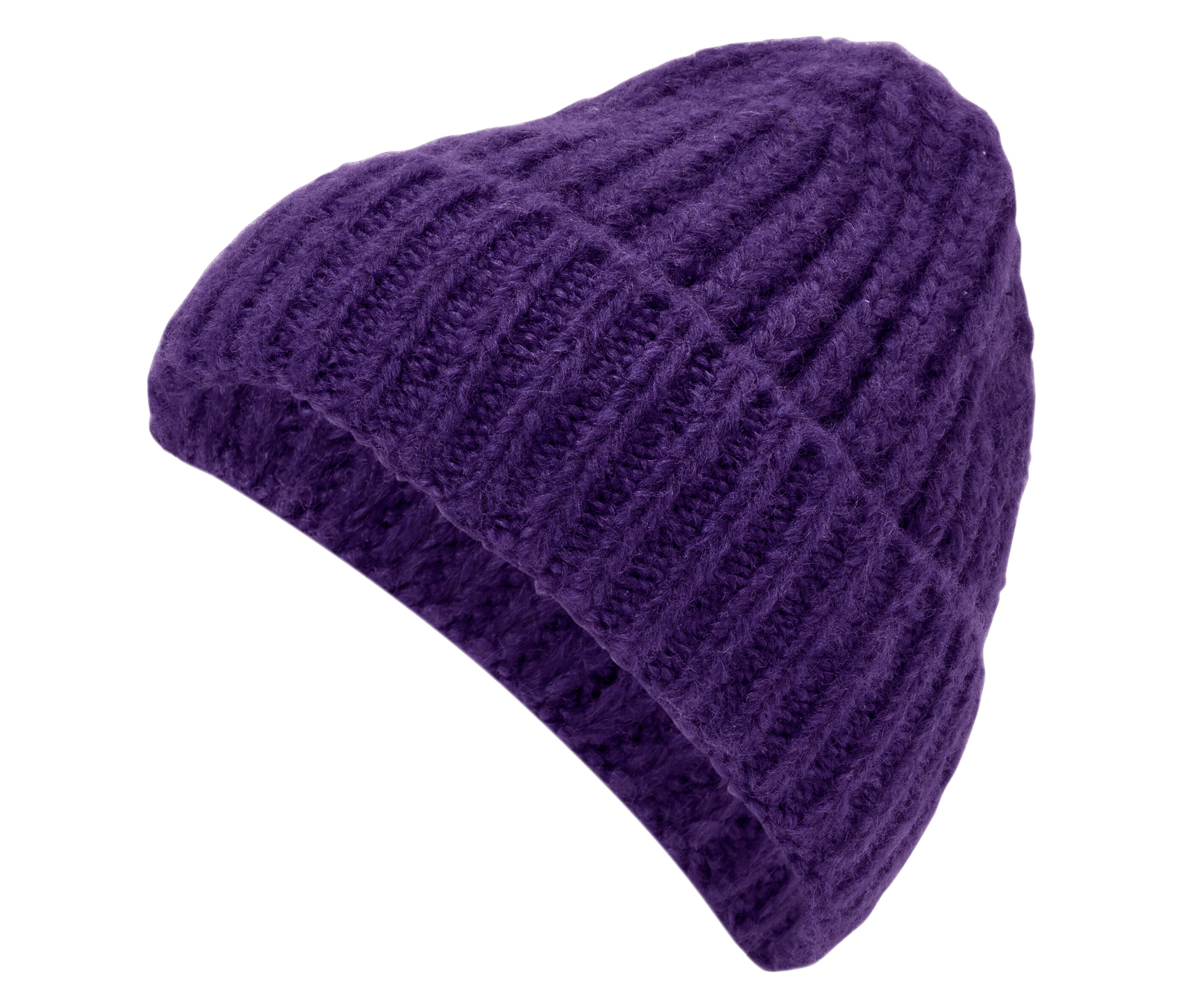 Tchibo - Strickmütze - lila