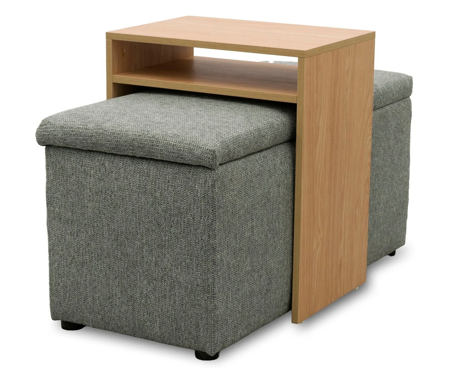 Domo Hocker mit Tisch »Kopenhagen« - 91x41x43cm - grau -