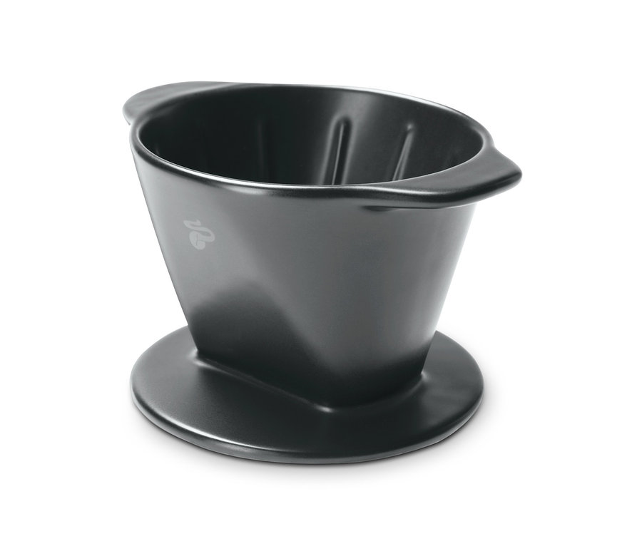 Schwarzer Kaffeefilter 101.