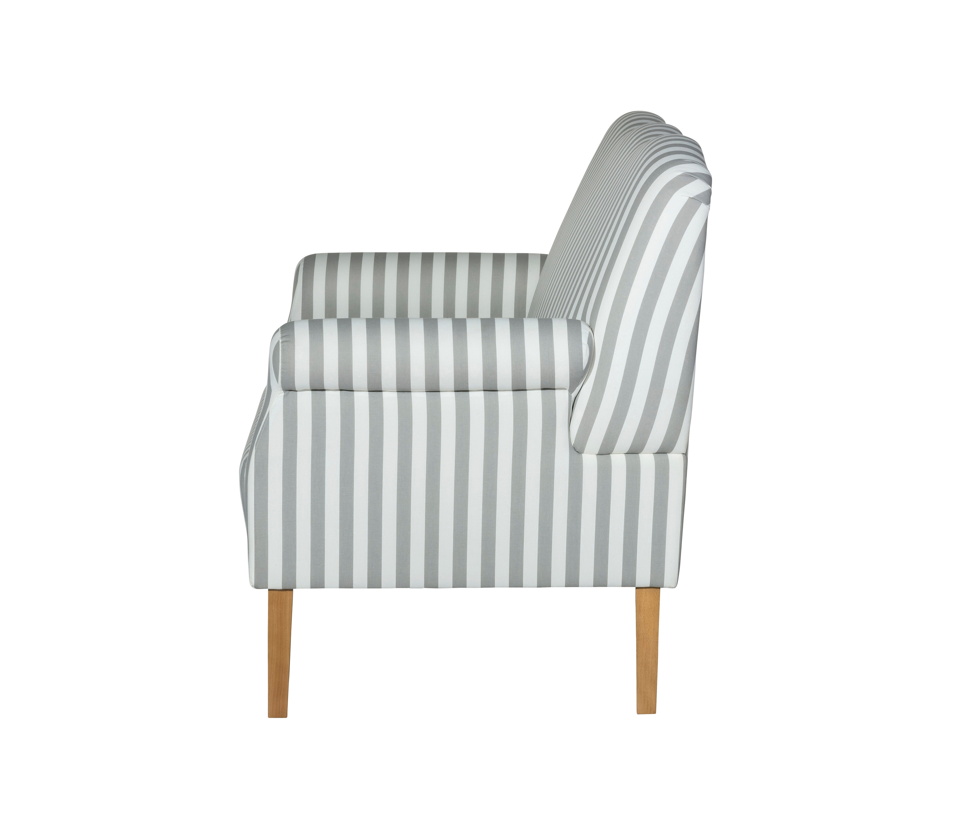 Thumbnail - Tchibo - Küchensofa »Juuma« - 144x80x102cm - hellgrau - Polyester / Buchenholz / Holz