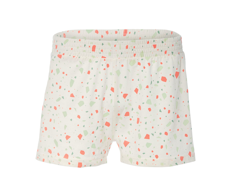 Shorty-Pyjama mit Muster.