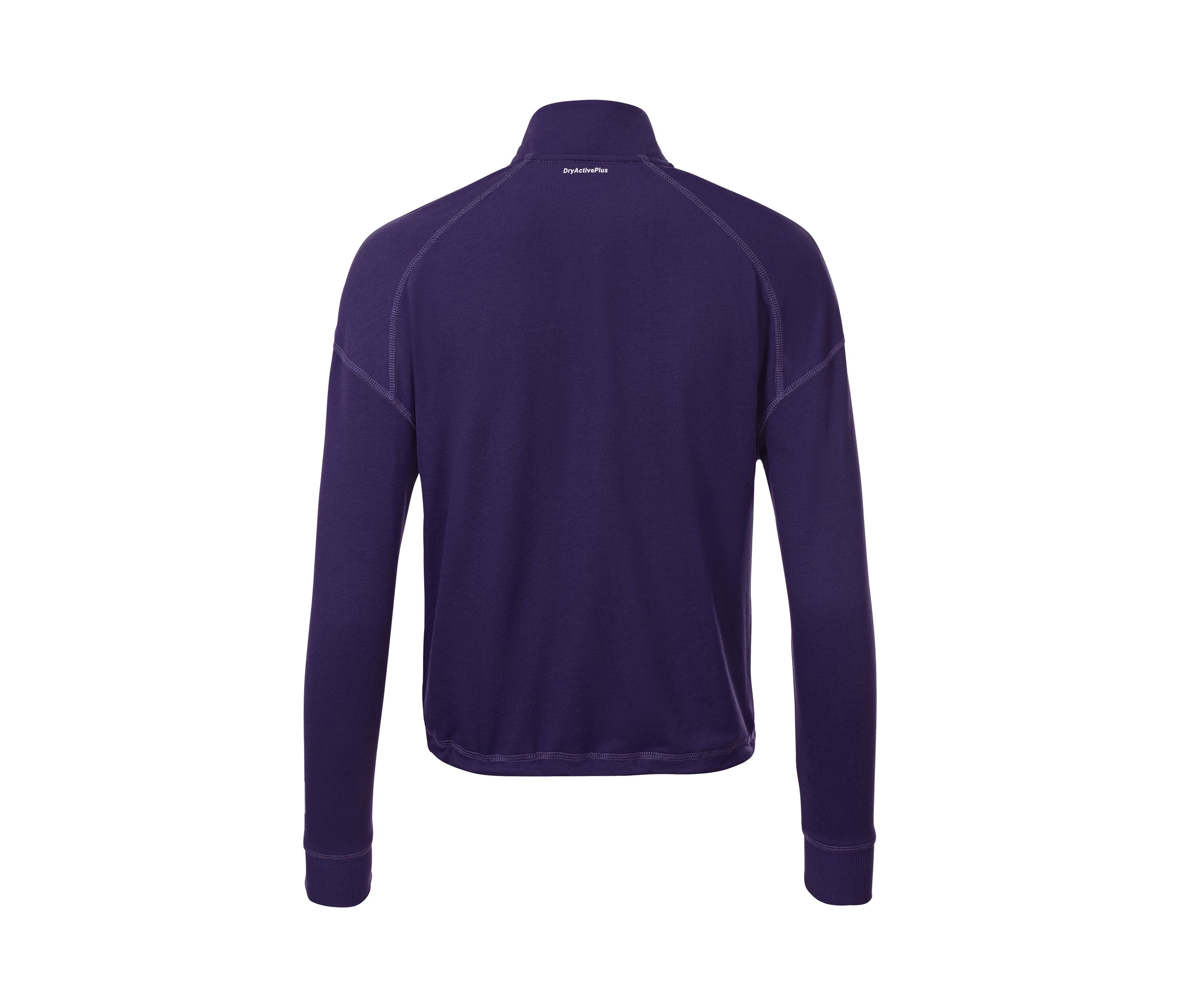 Thumbnail - Tchibo - Cropped-Fitness-Longsleeve - Damen - Gr. S - violett