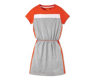 Grau-meliert-orange