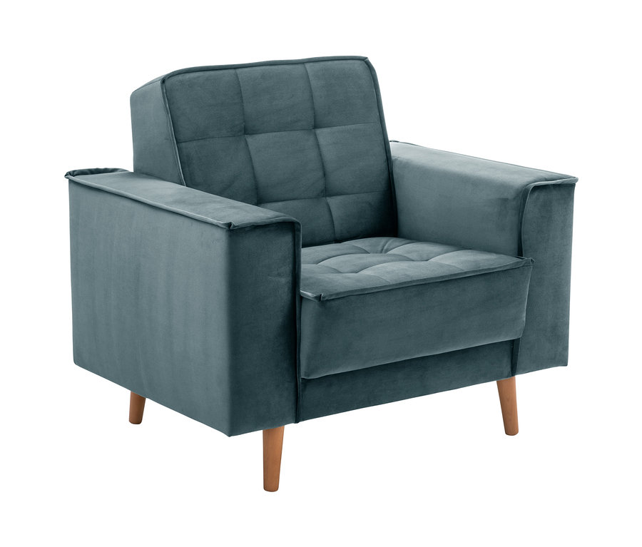 Blauer Max Winzer® Sessel »Jolene« mit Holzfüßen.