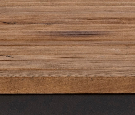 Detail des Actona Esstisches "Vintage" aus Holz, mit den Maßen ca. 180 x 90 cm.