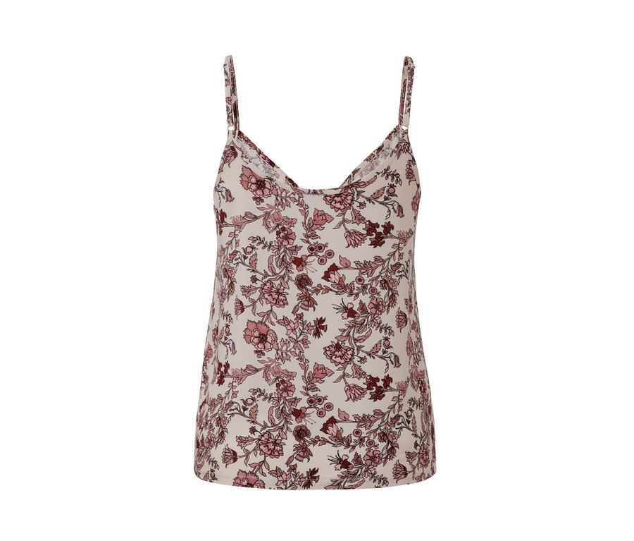 Ein Shorty-Pyjama mit Blumenmuster.