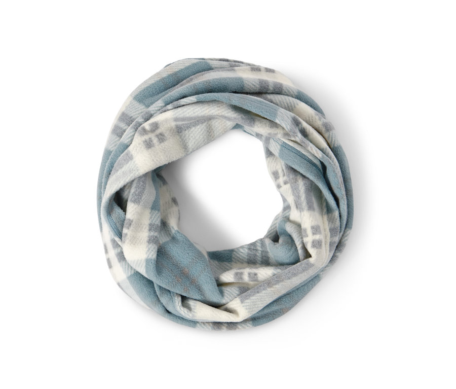 Karierter Fleece-Loop.