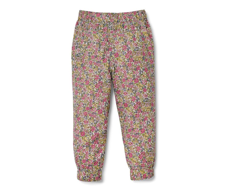 Kinder-Pull-on-Pants – Fit »Ella«, mit Blumenmuster.