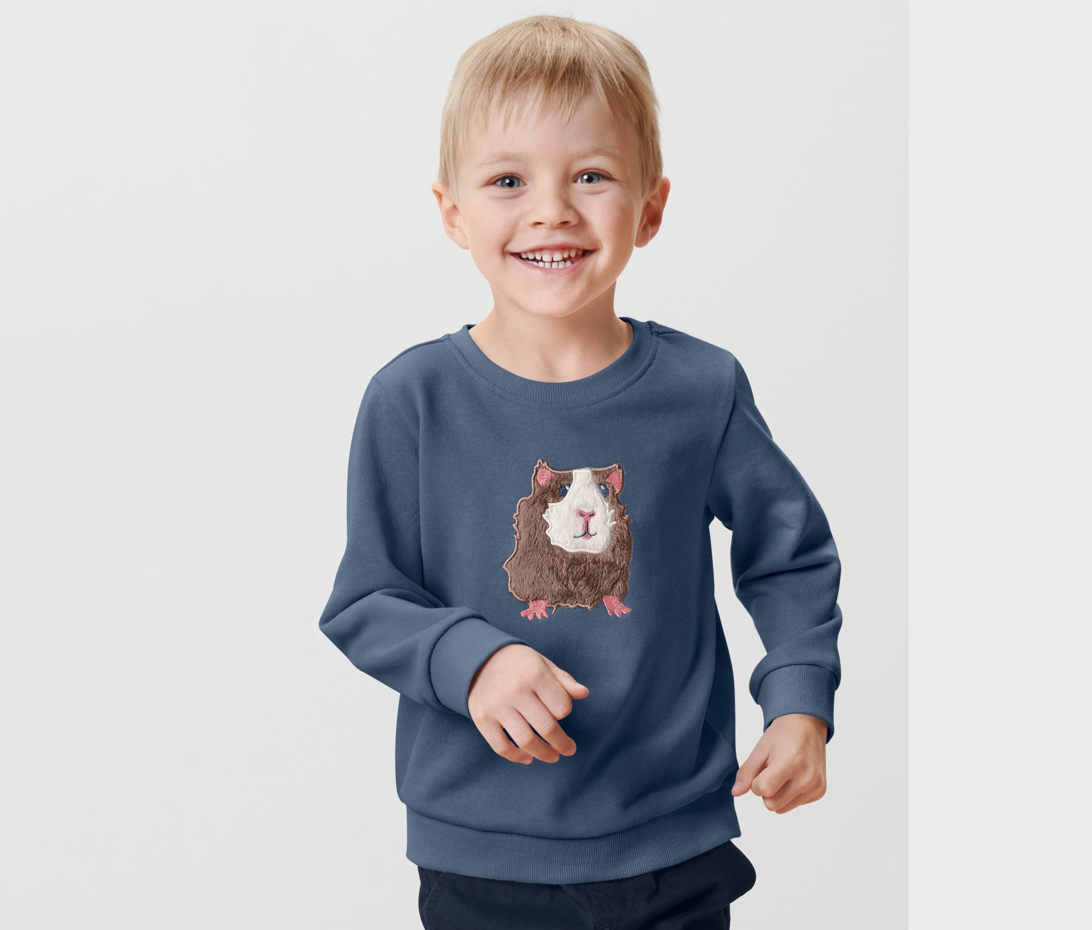 Thumbnail - Tchibo - Kleinkind-Sweatshirt - Herren - Gr. 110/116 - blau