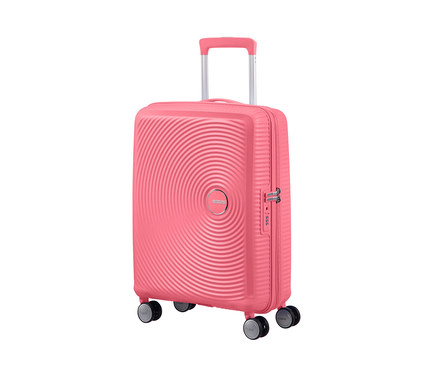 American Tourister Hartschalen-Koffer »Soundbox« Spinner, klein, sun kissed coral