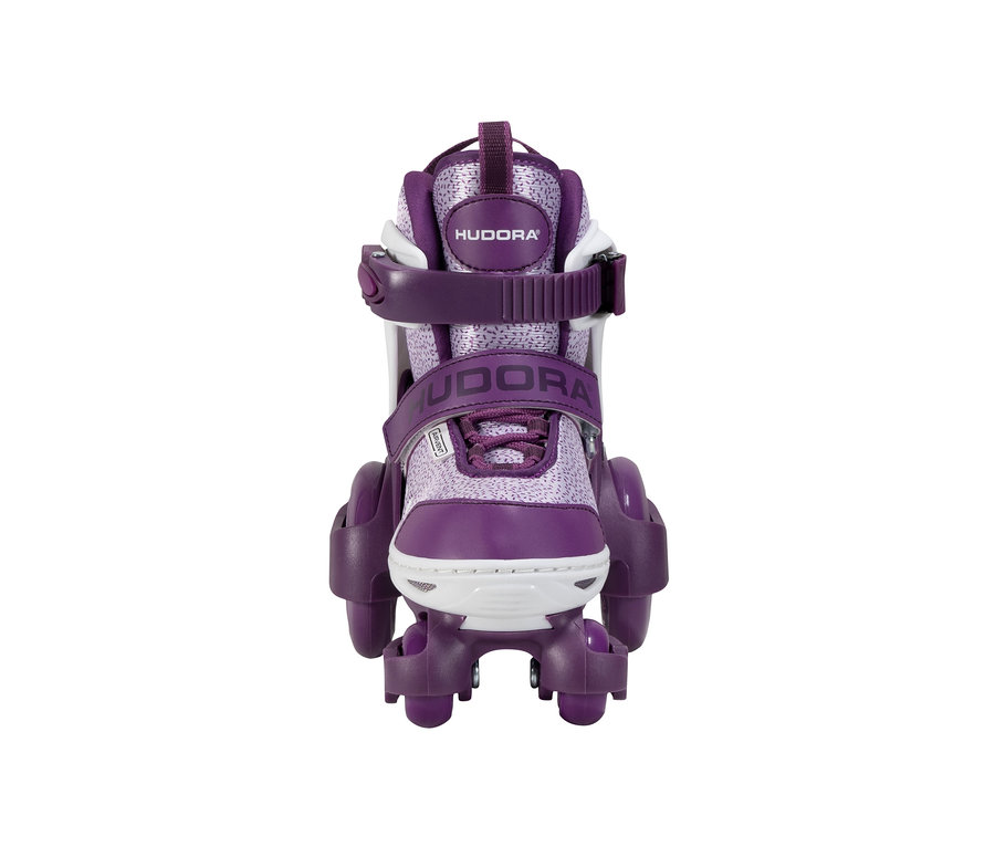 Lila HUDORA Rollschuhe »My First Quad«, Gr. 30–33.