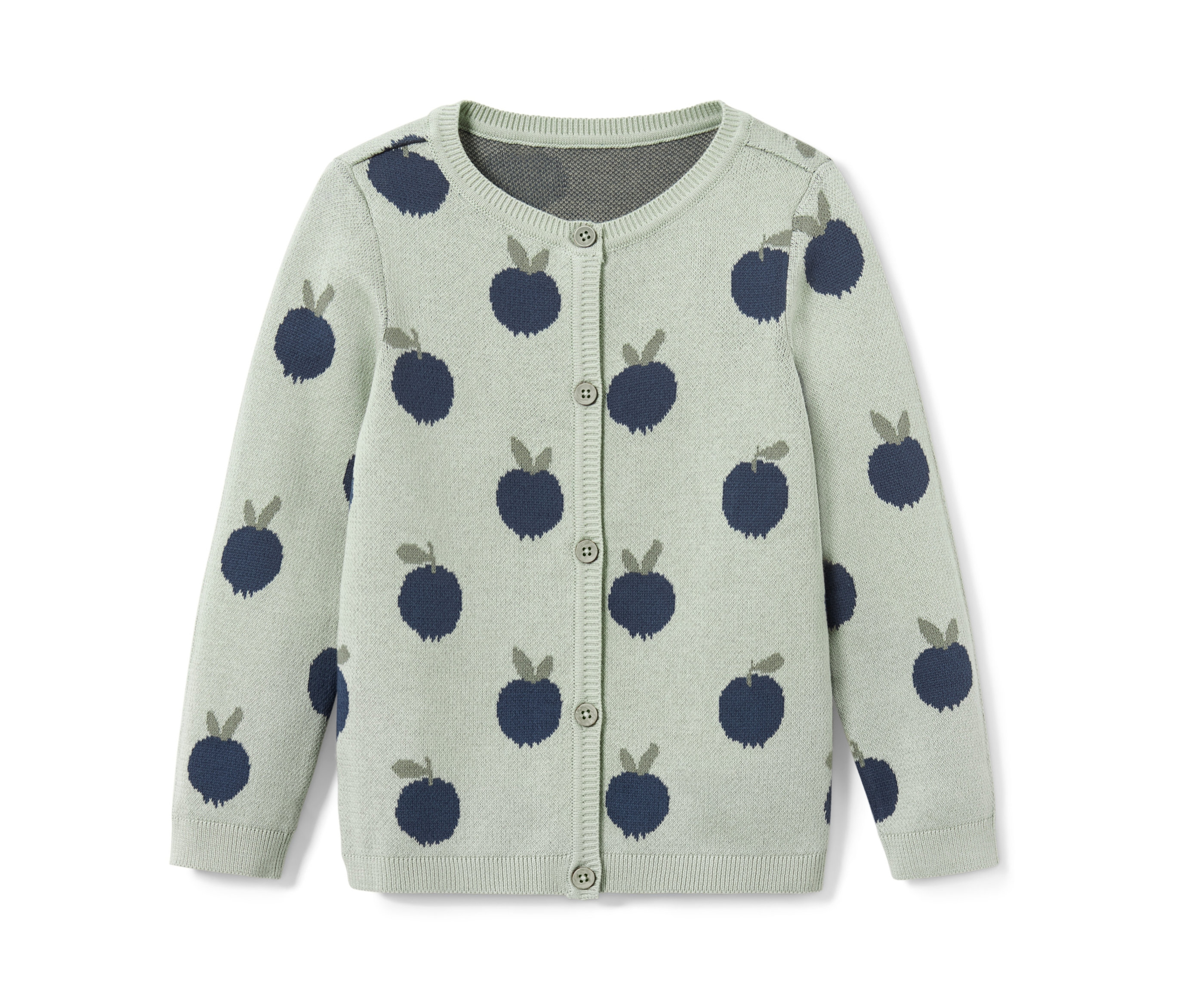 Tchibo - Kleinkind-Strickjacke - Mädchen - Gr. 122/128 - mintgrün