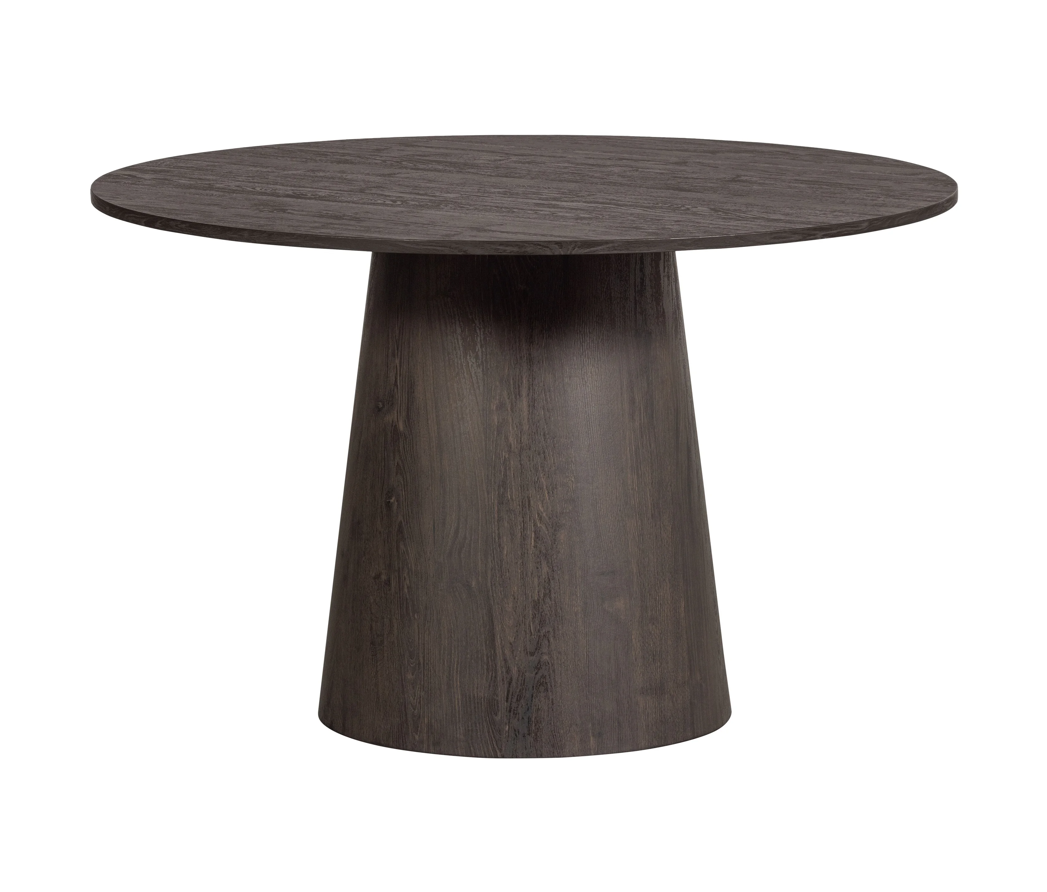 Holz braun günstig Kaufen-Tchibo - Woood Esstisch »Maan« - dunkelbraun. Tchibo - Woood Esstisch »Maan« - dunkelbraun <![CDATA[Woood Esstisch »Maan«, rund, 120 cm, dunkelbraun Farbe: Dunkelbraun Material: Mitteldichte Holzfaserplatte (MDF) Maße: Ø ca. 120 cm Höh