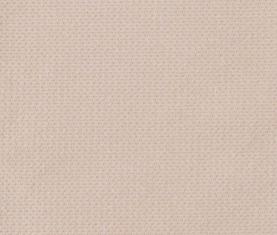 Nahaufnahme eines cremefarbenen Stoffes mit Textur.