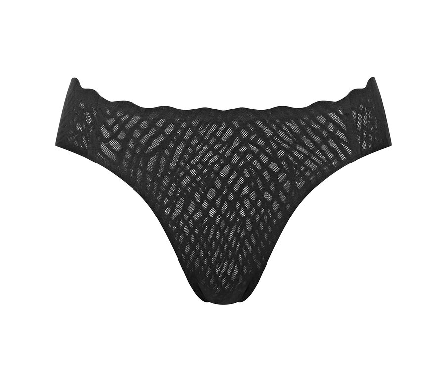 Schwarzer sloggi ZERO Feel Bliss High leg Slip.