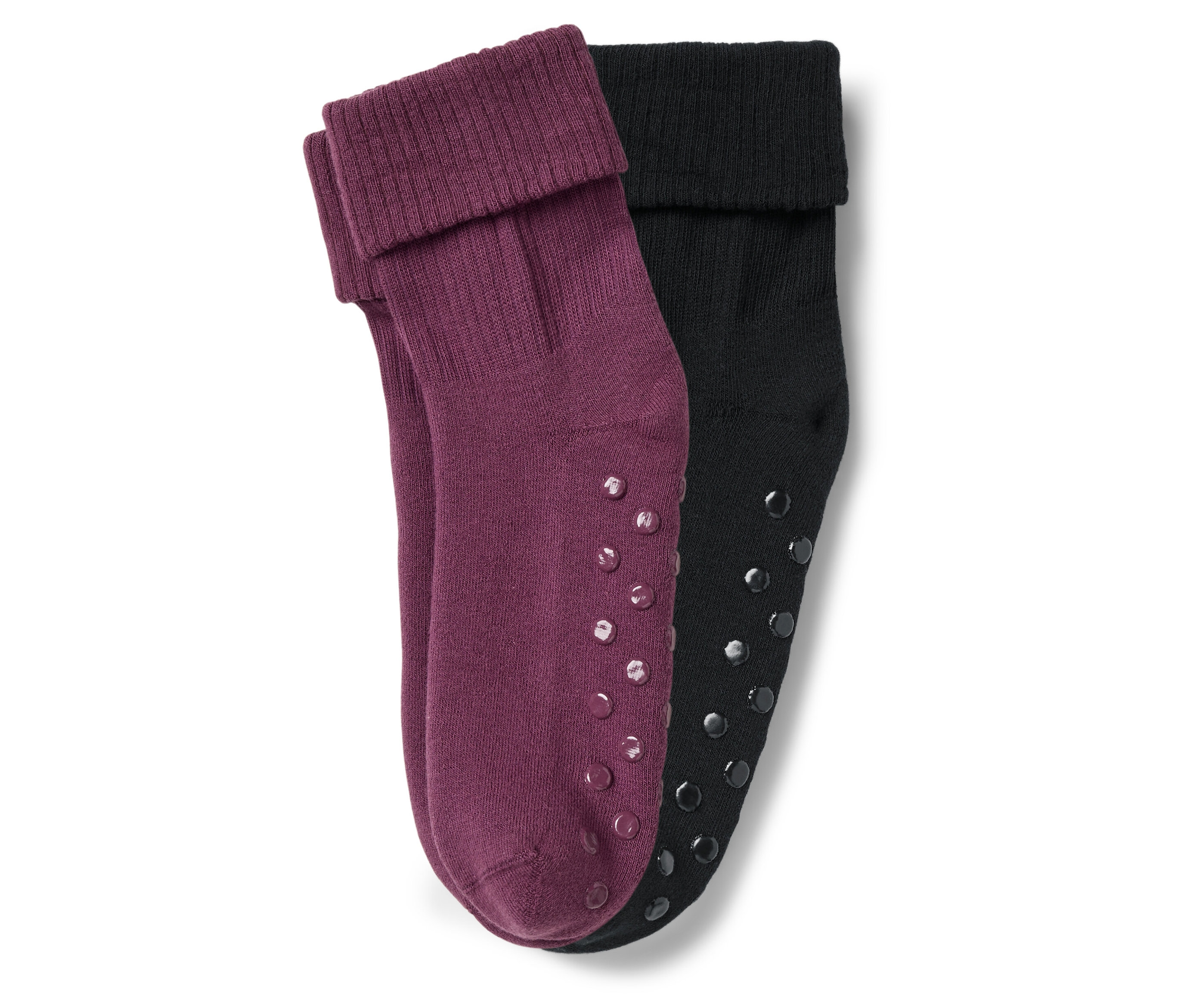 Tchibo - 2 Paar Stoppersocken - Damen - Gr. 35-38 - bordeaux