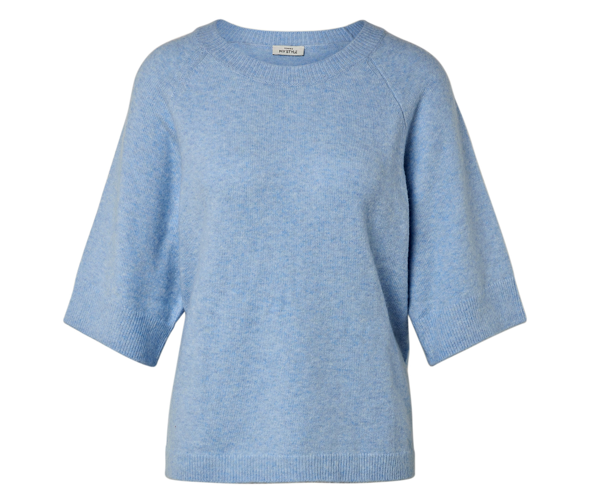 Strickpullover - Damen - Gr. XL - hellblau - hellblau