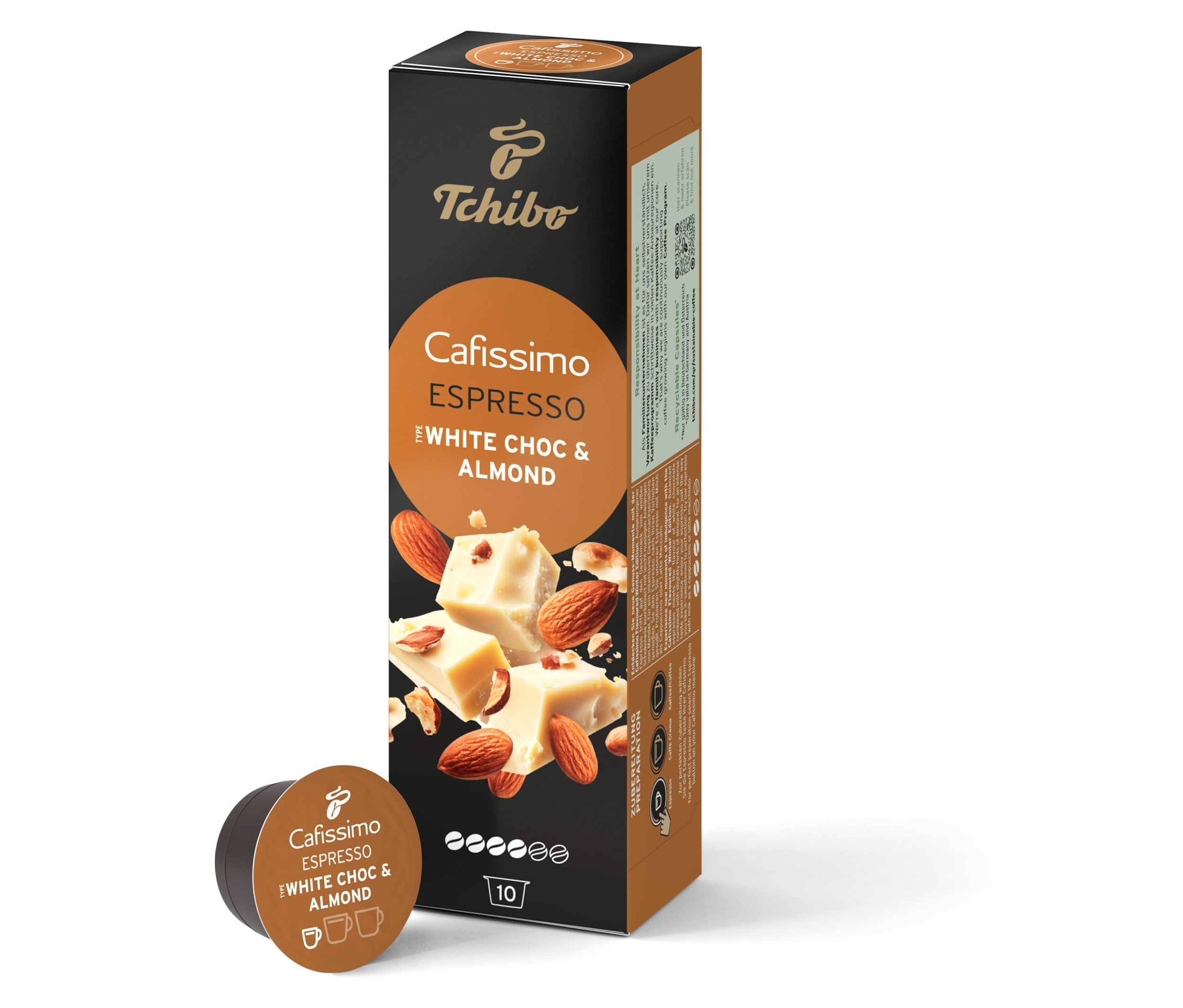 espresso günstig Kaufen-Cafissimo Flavoured Espresso - White Choc & Almond - 10 Kapseln - Intensität: 4/6. Cafissimo Flavoured Espresso - White Choc & Almond - 10 Kapseln - Intensität: 4/6 <![CDATA[Cafissimo Flavoured Espresso - White Choc & Almond - 10 Kapseln