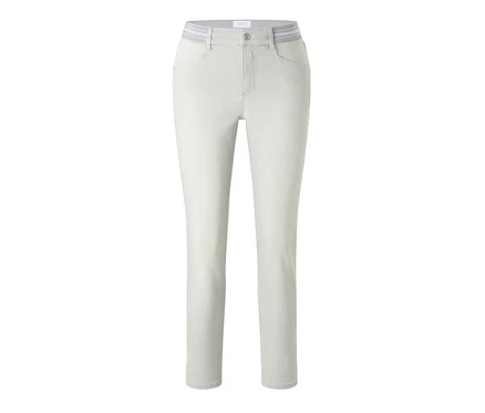 Helle graue Angels Jeans »Ornella Sporty« Slim Fit 7/8.
