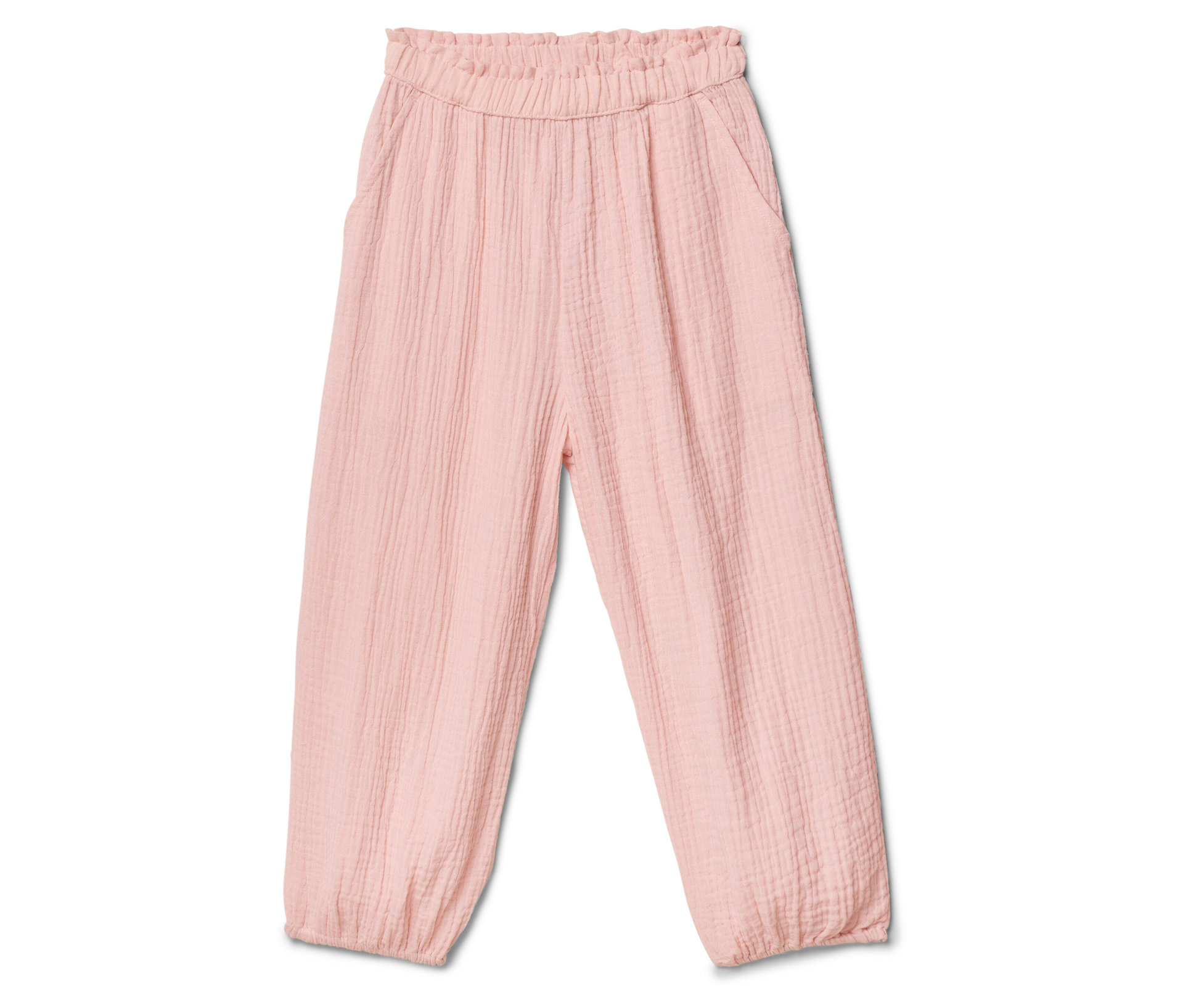 Tchibo - Kinder-Musselin-Hose - Gr. 122/128 - hellrosa