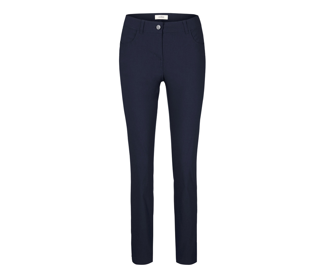 Marineblaue Bengalin-Hose.