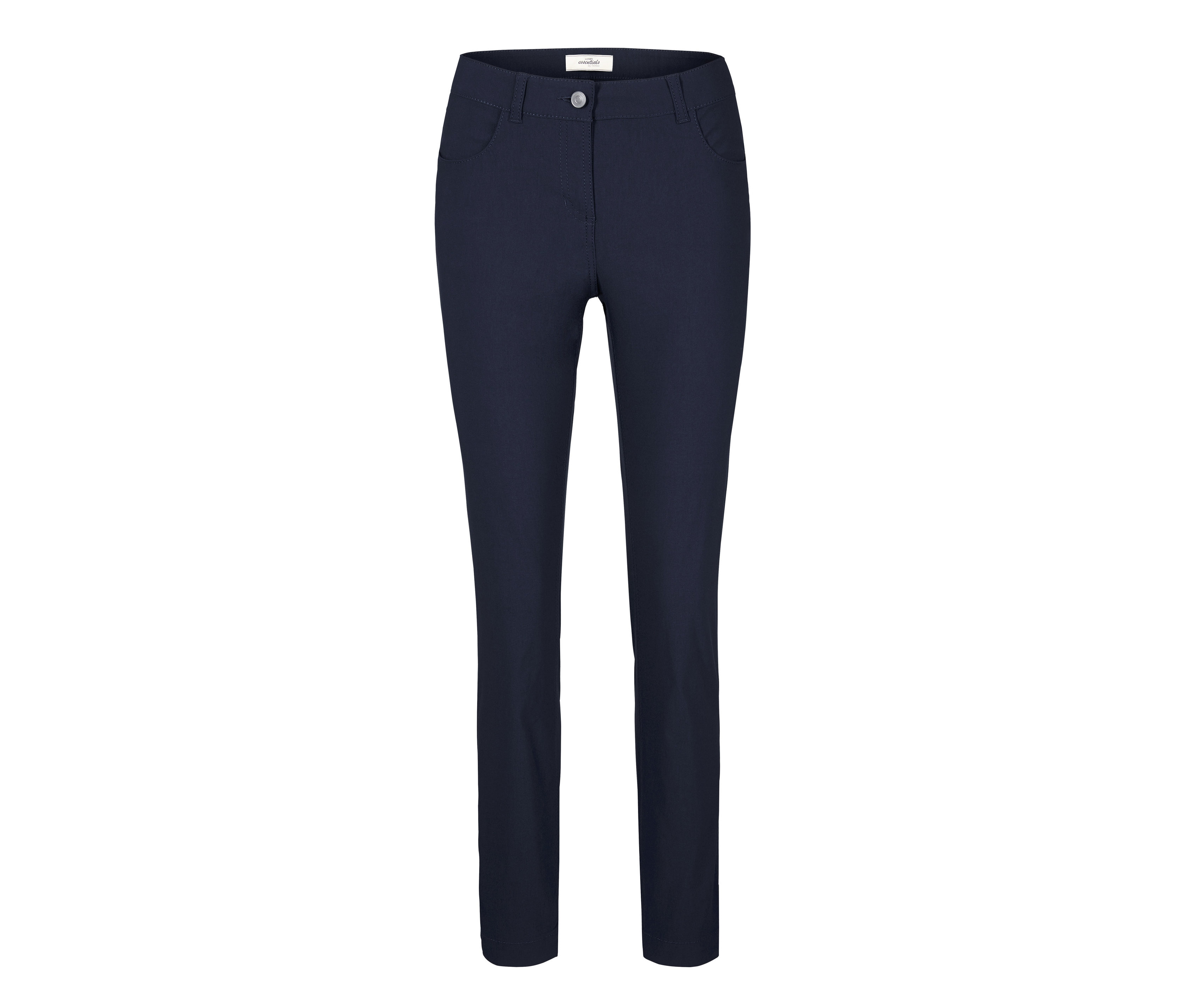 Marineblaue Bengalin-Hose.