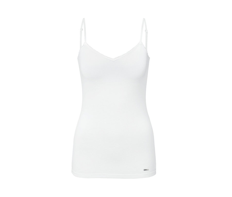 Weißes Hemdchen mit Spitze