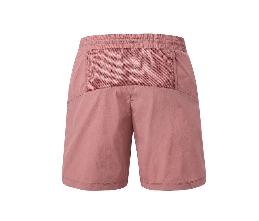Rosa Funktionsshorts.