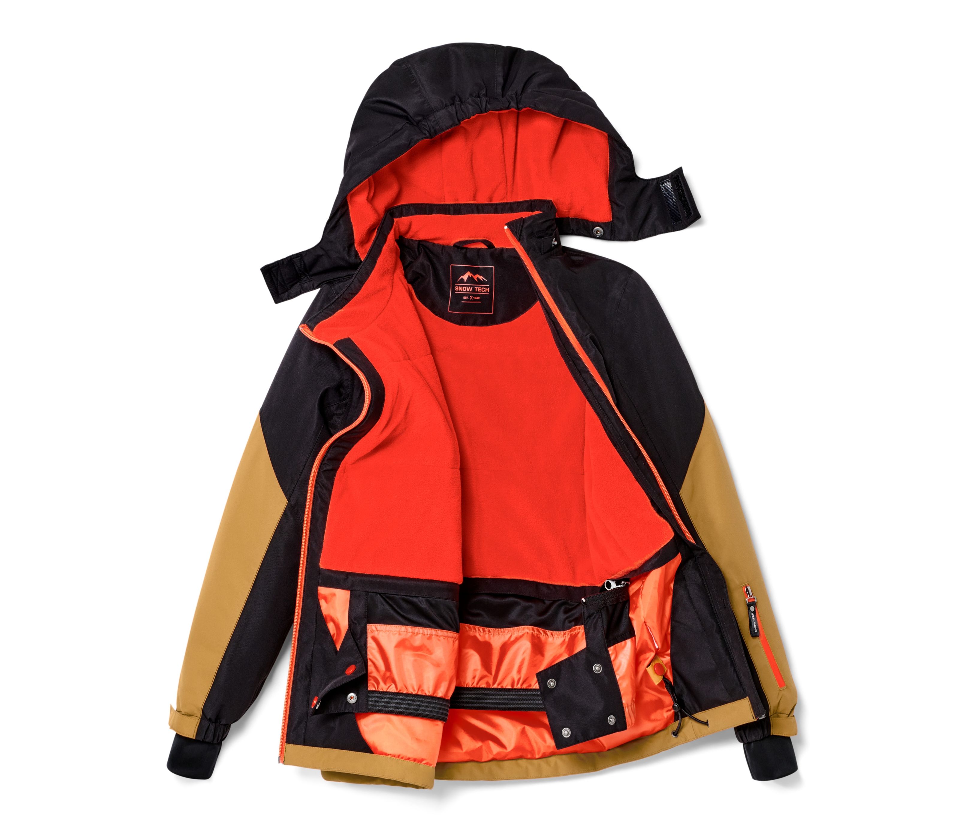 Thumbnail - Tchibo - Kinder-Snowboardjacke - Gr. 122/128 - schwarz