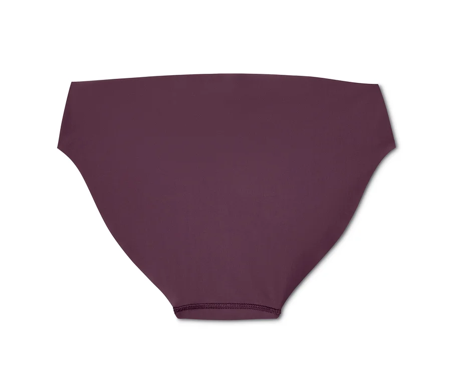 Auberginefarbener Magic-Cut-Slip.