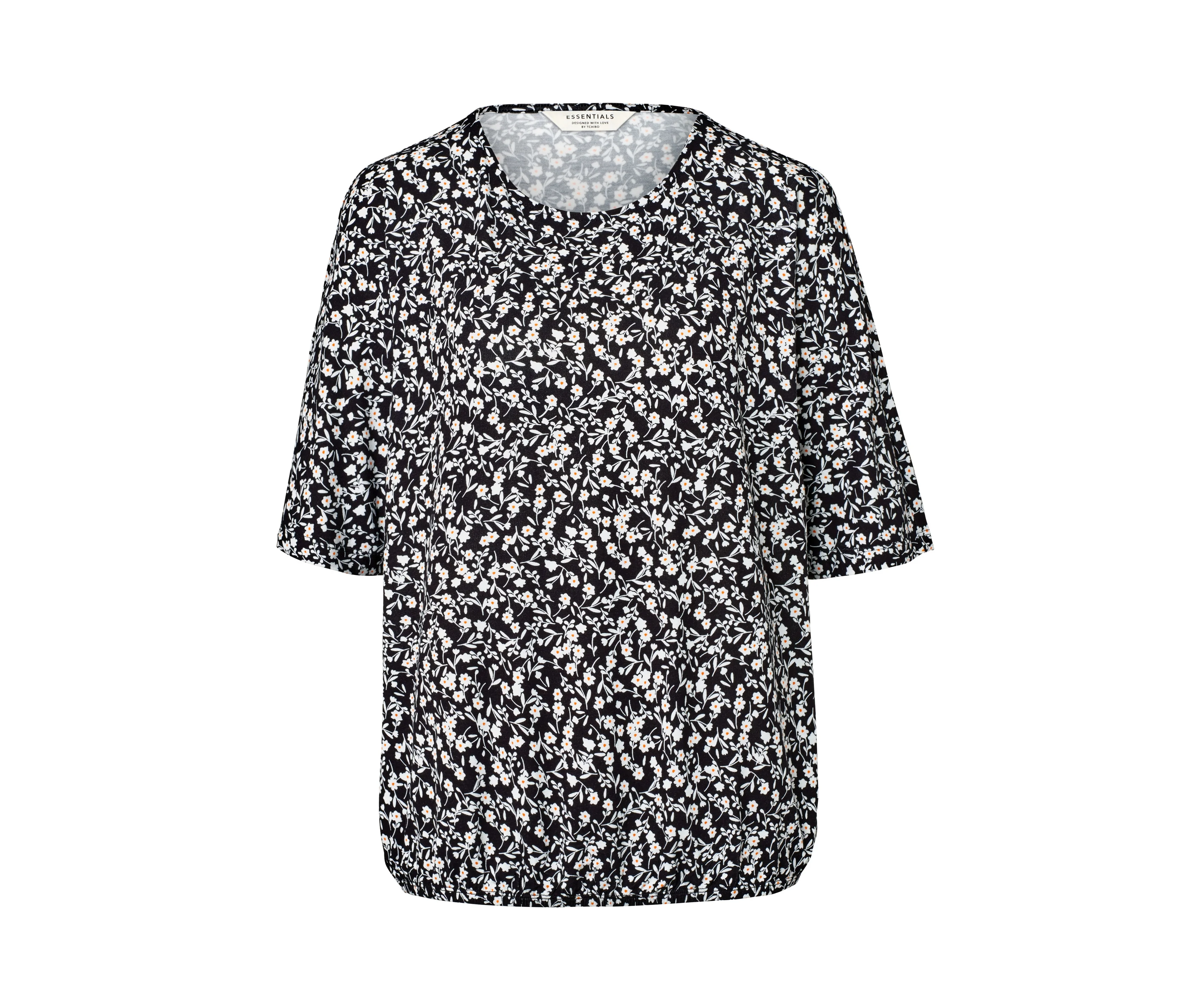 Damen,Zirkonia günstig Kaufen-Tchibo - Bedrucktes Blusenshirt - Damen - Gr. S - schwarz/geblümt. Tchibo - Bedrucktes Blusenshirt - Damen - Gr. S - schwarz/geblümt <![CDATA[Bedrucktes Blusenshirt, floral Farbe: Schwarz mit weißem Blumen-Alloverprint Material: 95% Viskose, 5% 