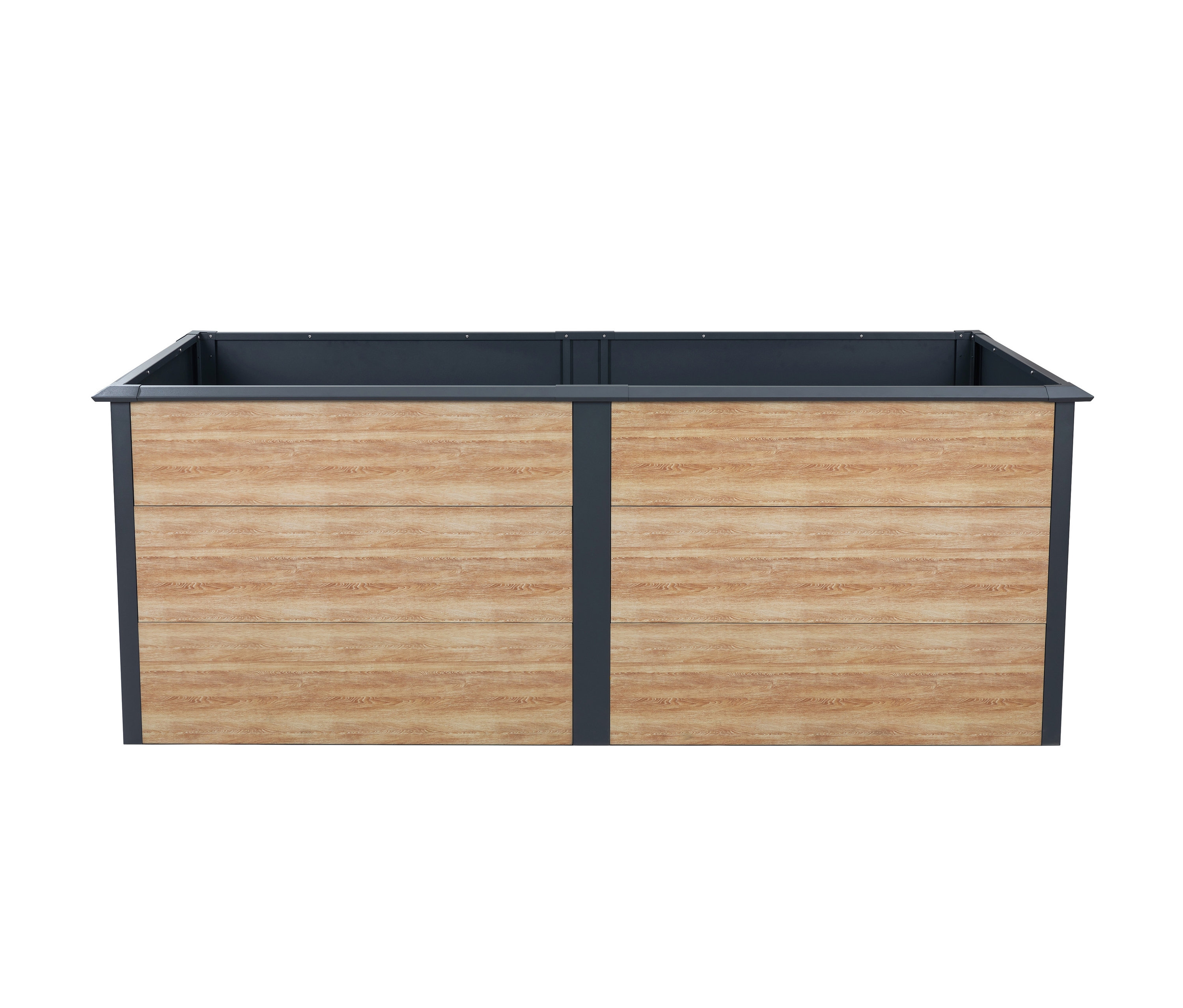 Tchibo - Hochbeet Schneckenschutz - 200x100x77cm - anthrazit - Stahl