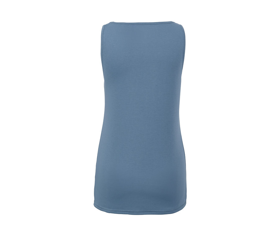 Blaues 2-in-1-Sportshirt.