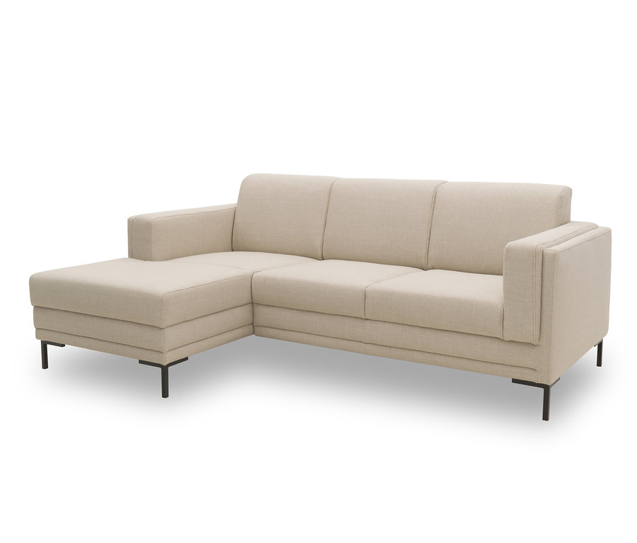 Beiges LOOKS by Wolfgang Joop Ecksofa, links.