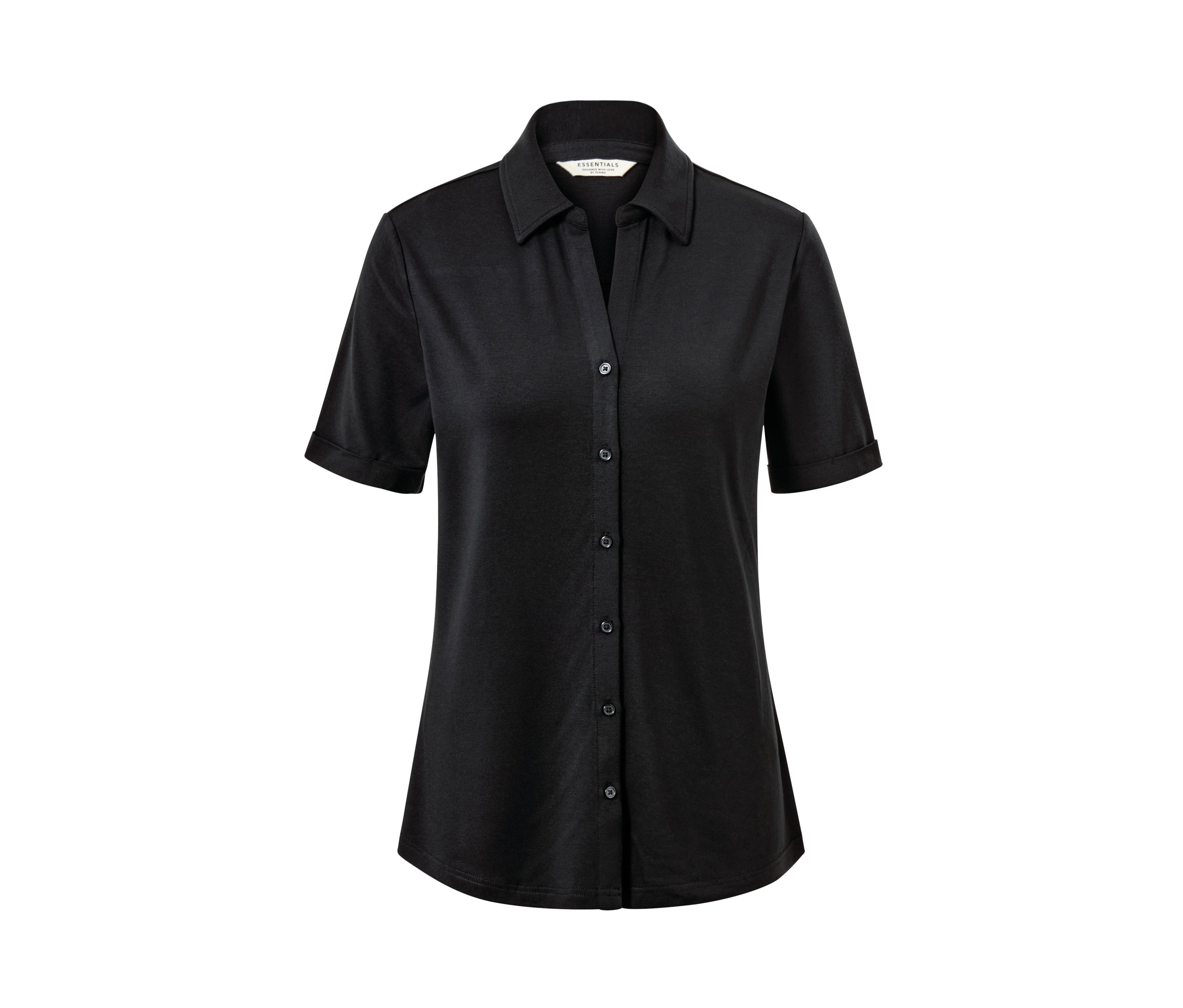 Tchibo - Blusenshirt mit Knopfleiste - Damen - Gr. XXL - schwarz. Tchibo - Blusenshirt mit Knopfleiste - Damen - Gr. XXL - schwarz <![CDATA[Blusenshirt mit Knopfleiste, schwarz Farbe: Schwarz Material: 95% Viskose, 5% Elasthan (Creora®) Maße: Gesamtlänge XXL günstig Kaufen-Tchibo - Blusenshirt mit Knopfleiste - Damen - Gr. XXL - schwarz. Tchibo - Blusenshirt mit Knopfleiste - Damen - Gr. XXL - schwarz <![CDATA[Blusenshirt mit Knopfleiste, schwarz Farbe: Schwarz Material: 95% Viskose, 5% Elasthan (Creora®) Maße: Gesamtlänge