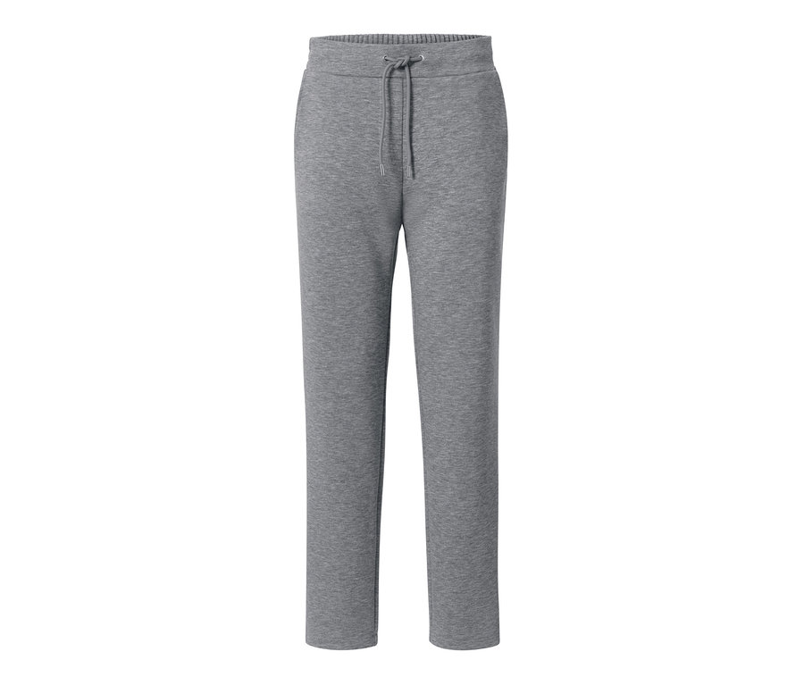 Graue Joggpants mit Kordelzug in der Taille.