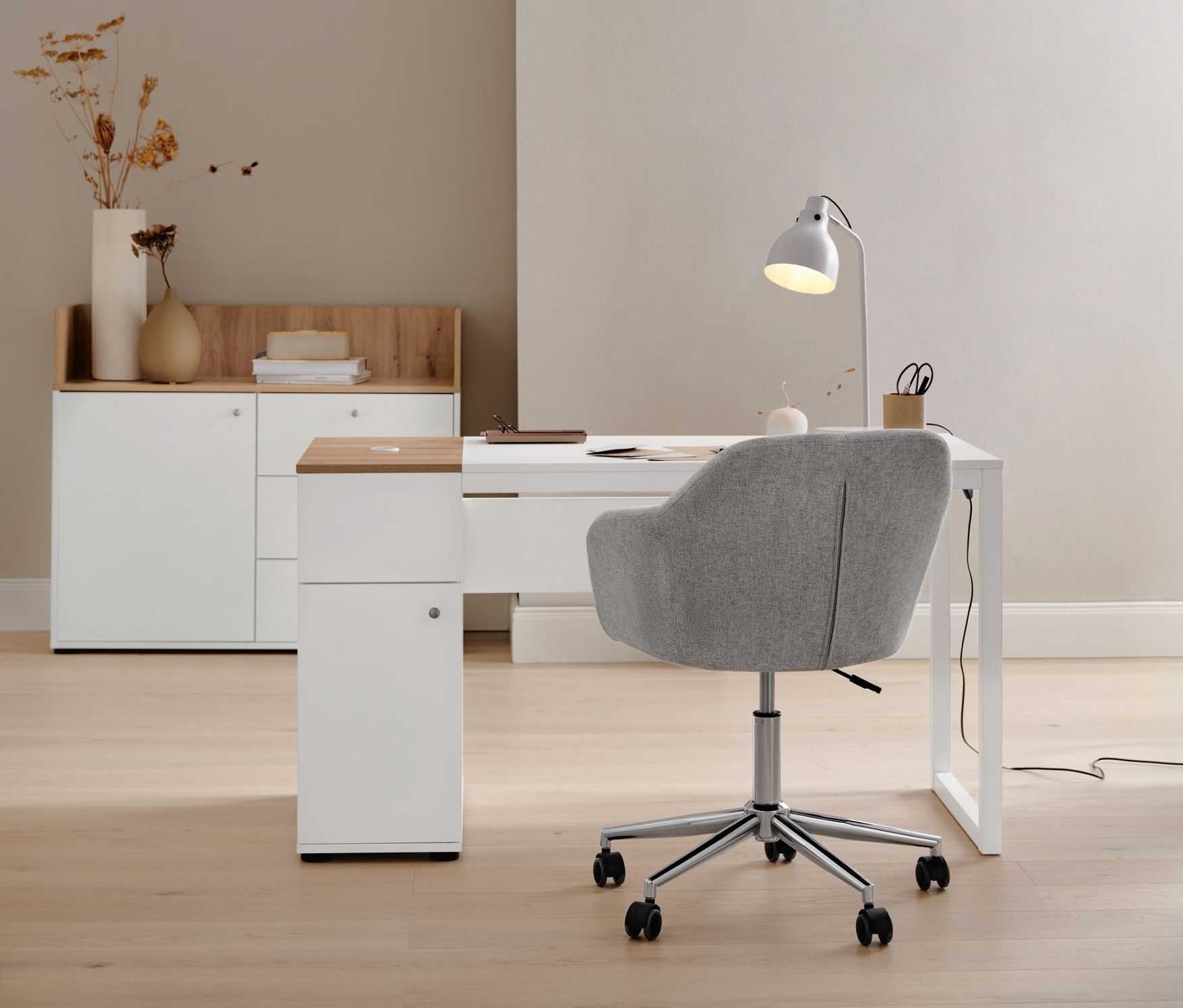 Thumbnail - Tchibo - Sideboard mit Schubladen und Tür - 108x40x92cm - braun - Holz