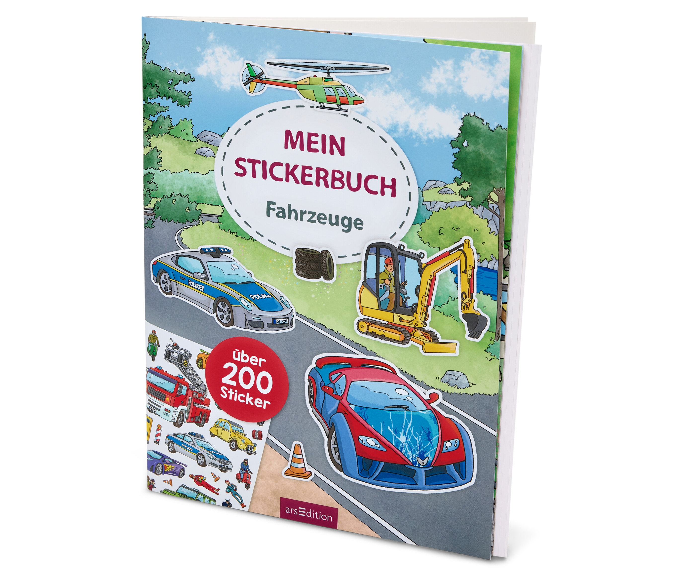 Tchibo - Mein Stickerbuch »Fahrzeuge«
