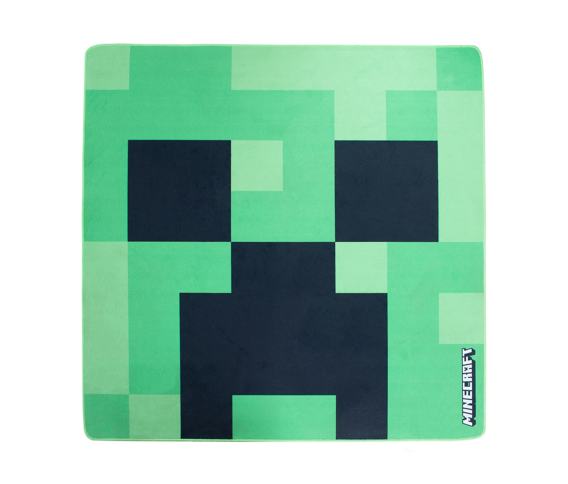 Minecraft Teppich »Creeper« - schwarz - schwarz
