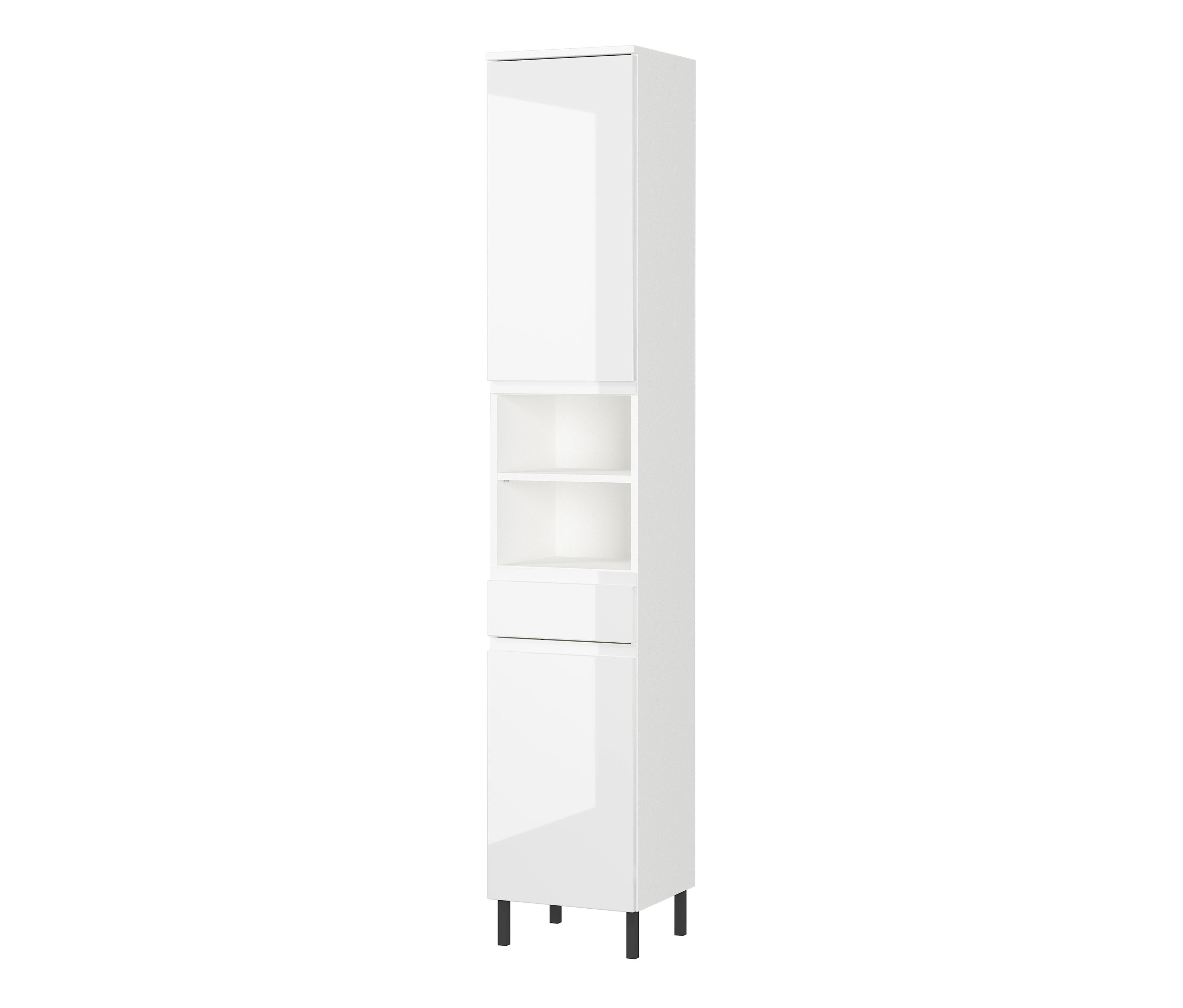 Tchibo - Hochschrank »Salinas« - 34x34x190cm - weiß - Holz