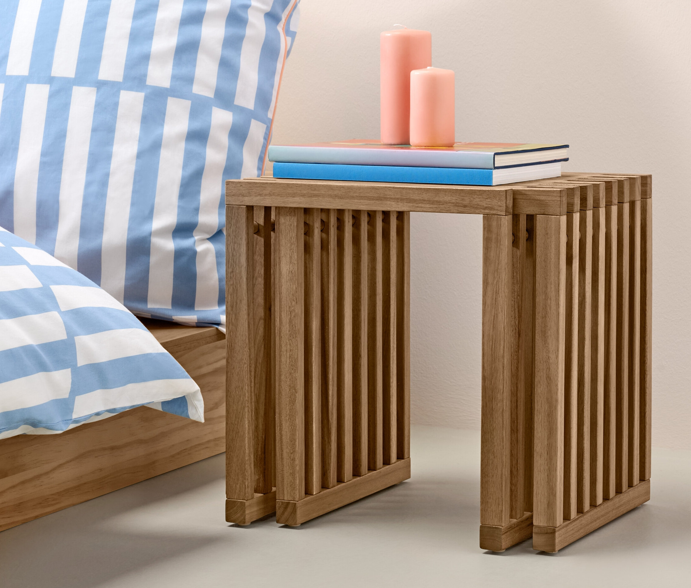 Thumbnail - Tchibo - Ausziehhocker - 40x34x42cm - akazie - Akazienholz