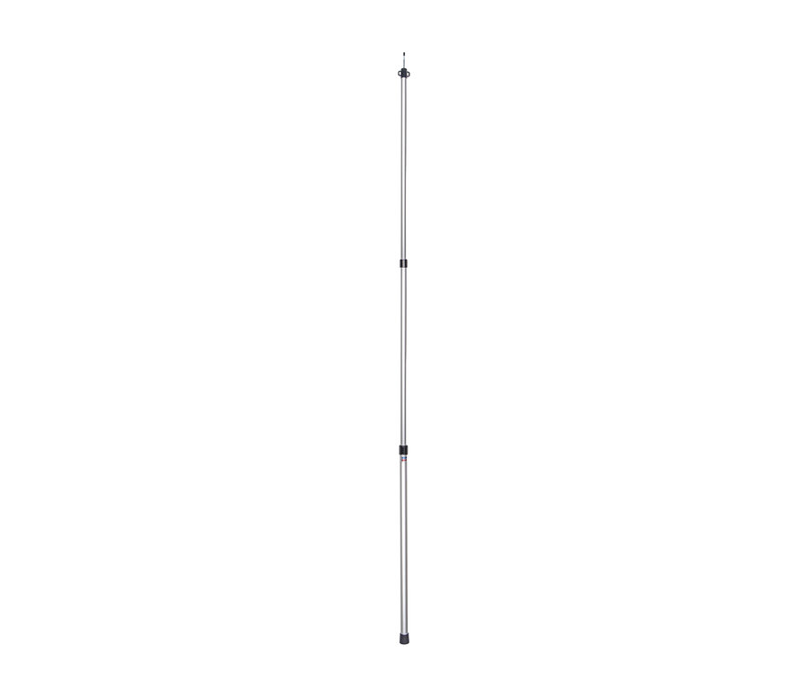 Eine Tambu 2 Aluminium-Teleskopstange auf weißem Hintergrund.