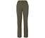 Olivegrüne Hose mit Knopf.