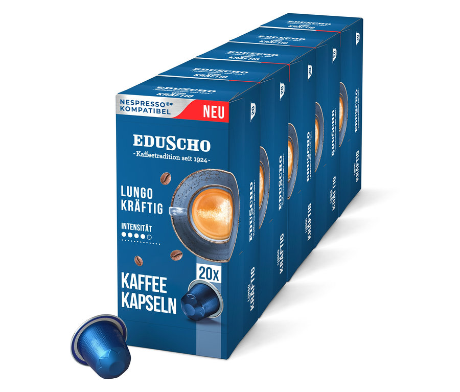 Eduscho Lungo Kräftig - 100 Kapseln