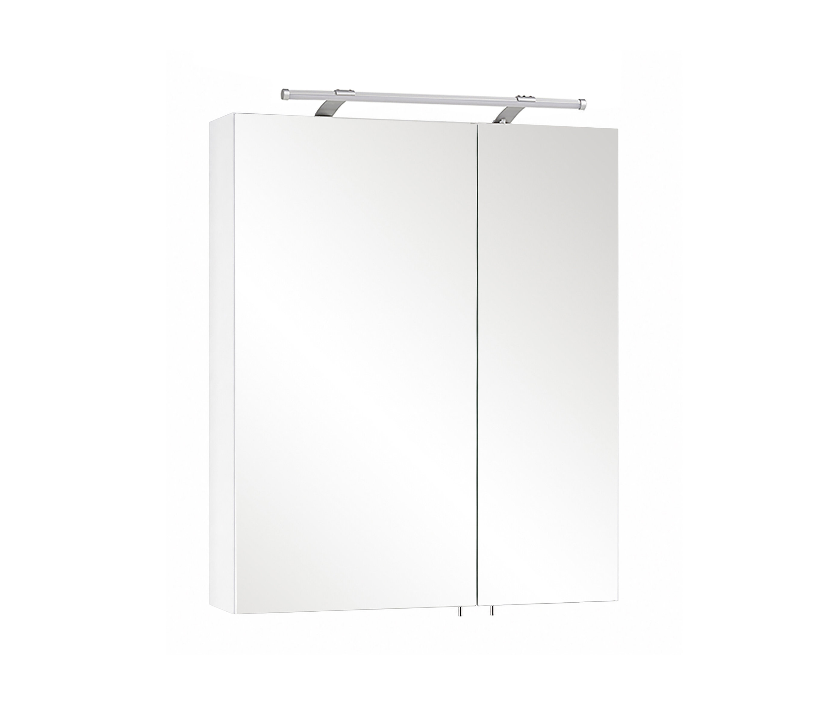 Tchibo - Spiegelschrank »Dorina« mit Licht - 60x16x75,7cm - weiß -