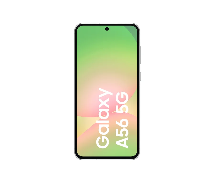 Graues Samsung Galaxy A56 5G 128 GB Mobiltelefon.