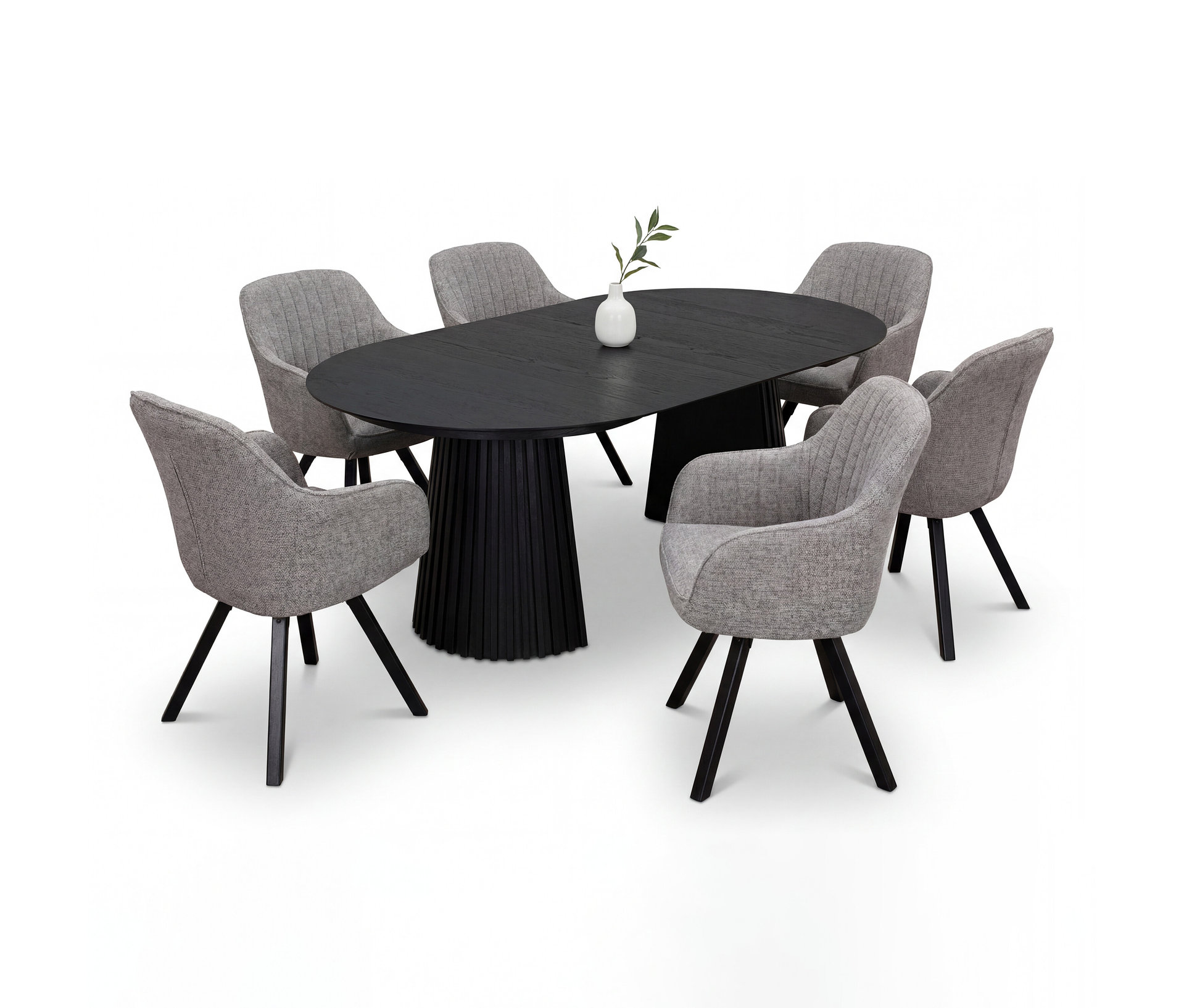 deVries Esstisch »Andria« - 59x61x84cm - hellgrau -