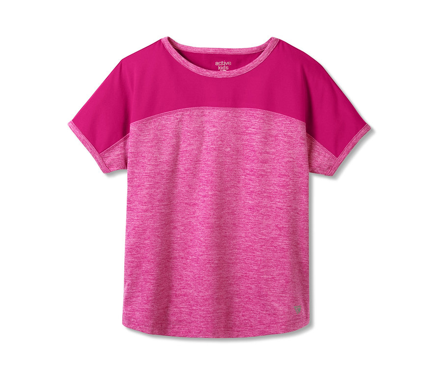 Funktionsshirt in Pinktönen.