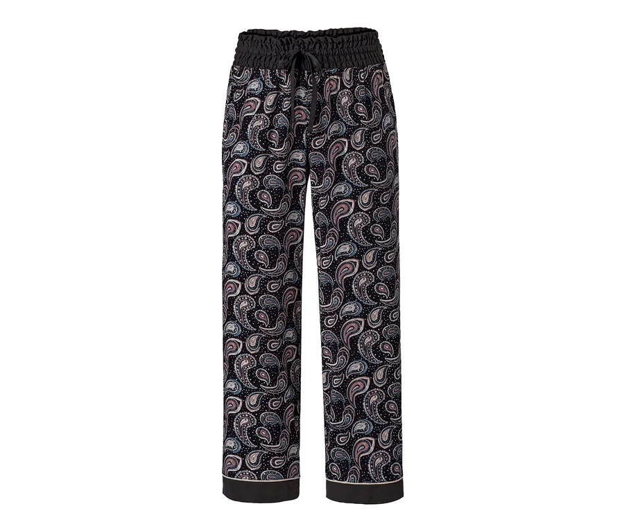 Relaxhose mit Paisleymuster.