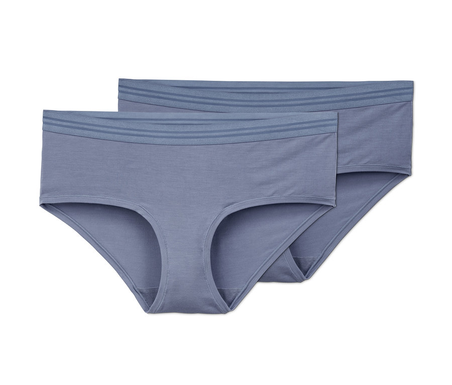 Zwei hellblaue Pantys, 2 Stück.